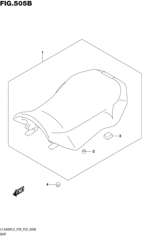 SEAT (LT-A400FL5 P33)