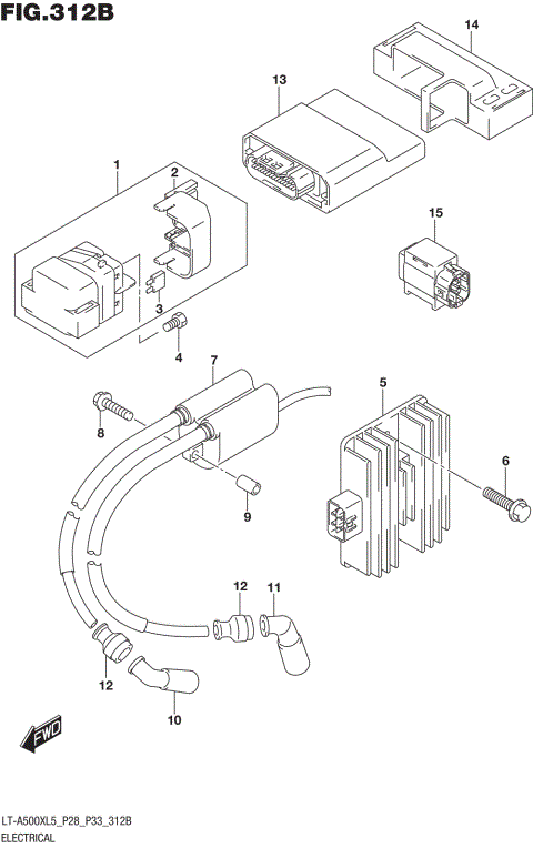 ELECTRICAL (LT-A500XL5 P33)