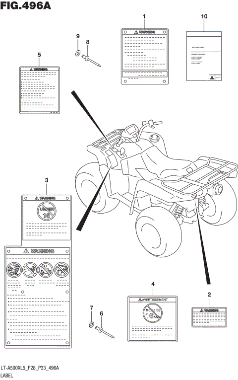 LABEL (LT-A500XL5 P28)