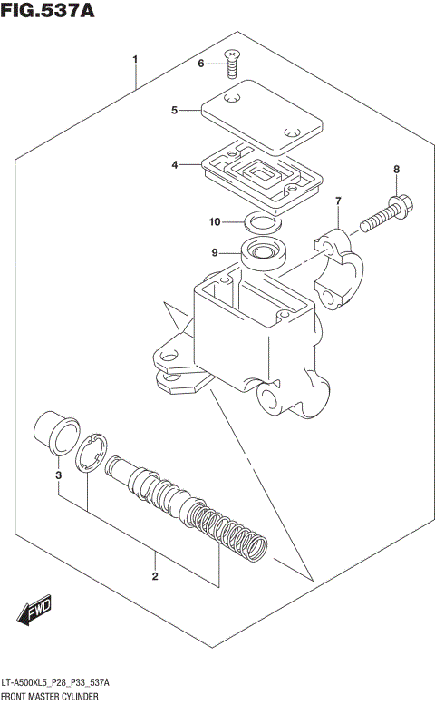 FRONT MASTER CYLINDER