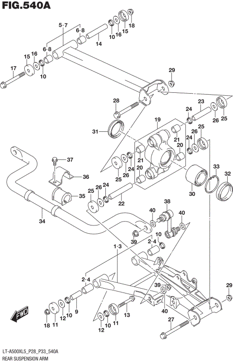 REAR SUSPENSION ARM