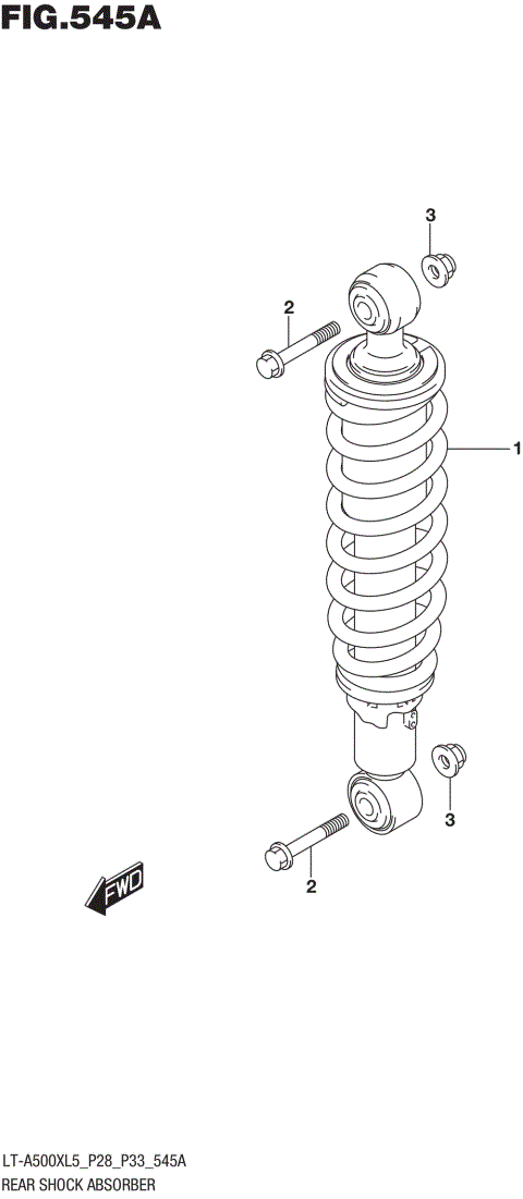 REAR SHOCK ABSORBER
