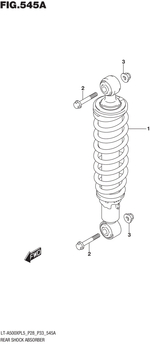 REAR SHOCK ABSORBER