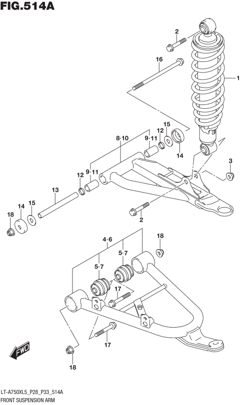 FRONT SUSPENSION ARM