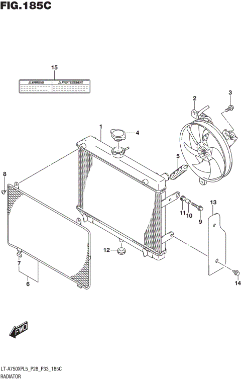 RADIATOR (LT-A750XPZL5 P28)
