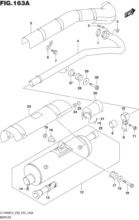 MUFFLER (LT-F400FL5 P28)