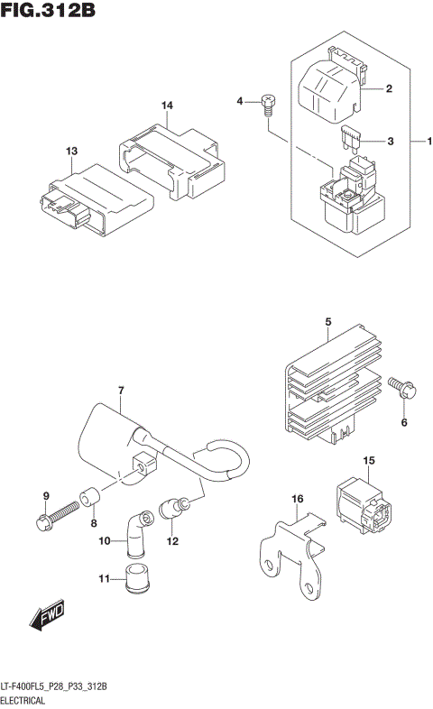 ELECTRICAL (LT-F400FL5 P33)