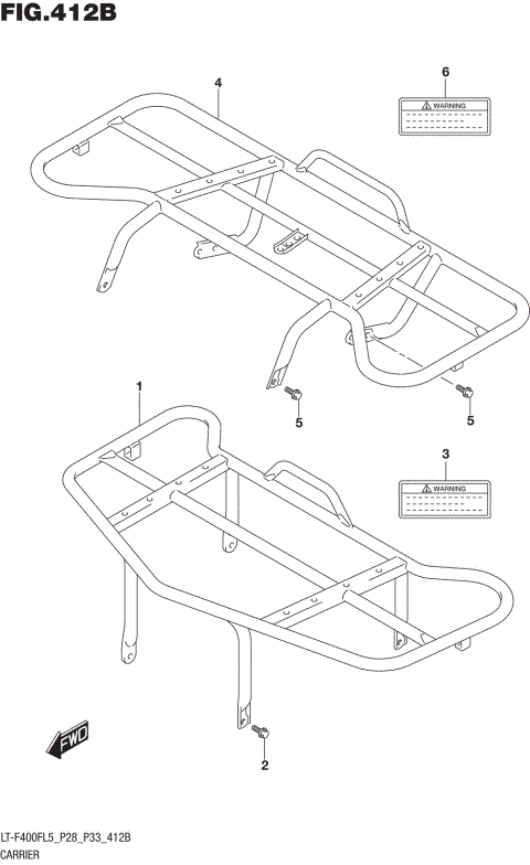 CARRIER (LT-F400FL5 P33)