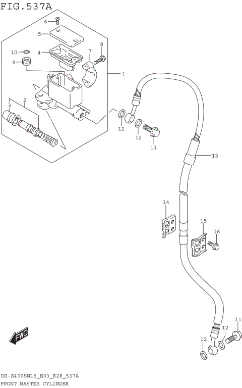 FRONT MASTER CYLINDER