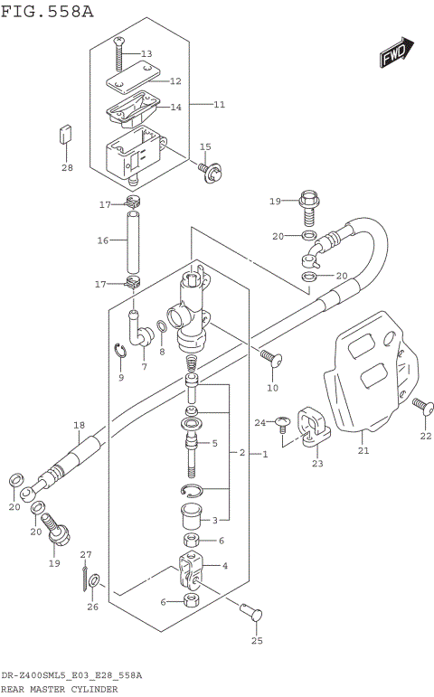 REAR MASTER CYLINDER