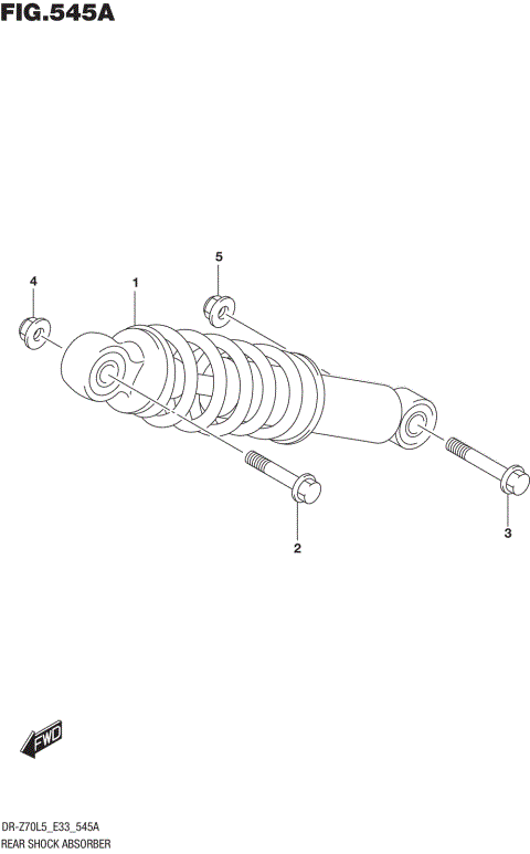 REAR SHOCK ABSORBER