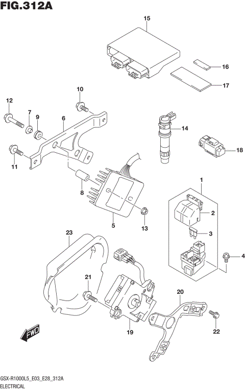ELECTRICAL (GSX-R1000L5 E03)