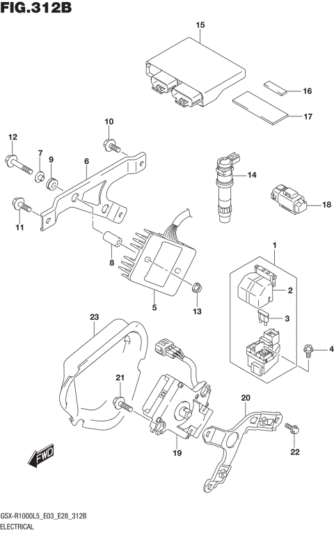 ELECTRICAL (GSX-R1000L5 E28)