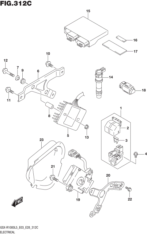 ELECTRICAL (GSX-R1000L5 E33)