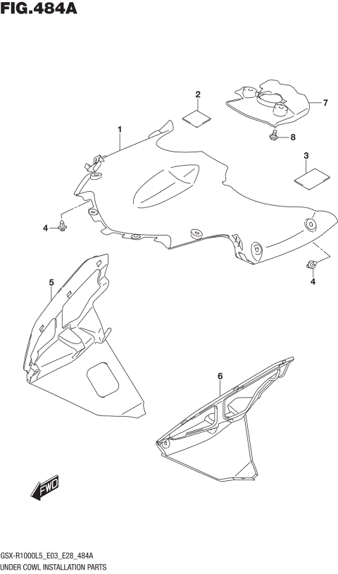 UNDER COWL INSTALLATION PARTS