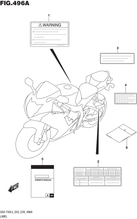LABEL (GSX-R750L5 E03)