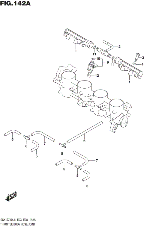 THROTTLE BODY HOSE/JOINT