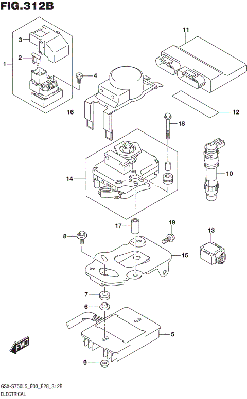ELECTRICAL (GSX-S750AL5 E28)