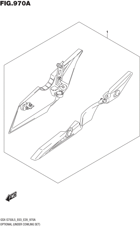 OPTIONAL (UNDER COWLING SET)