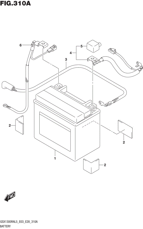BATTERY (GSX1300RAL5 E03)