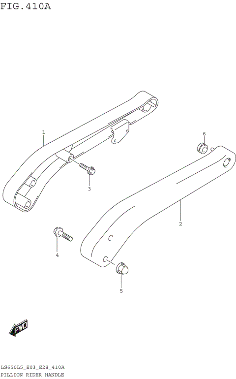 PILLION RIDER HANDLE