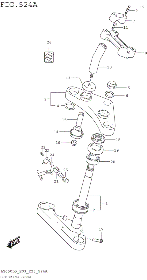 STEERING STEM