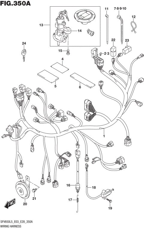 WIRING HARNESS (SFV650L5 E03)