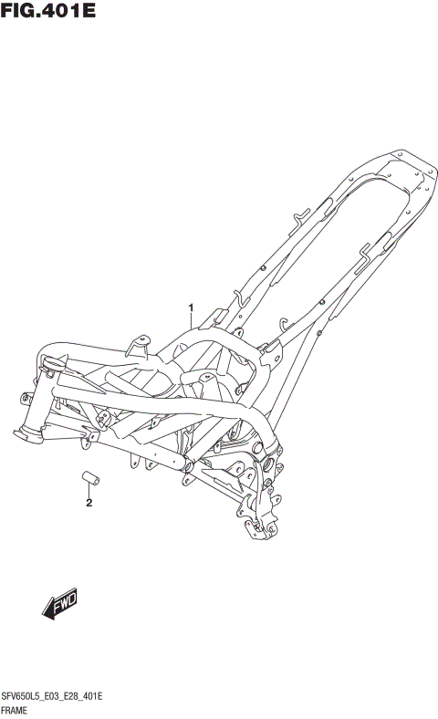 FRAME (SFV650AL5 E33)