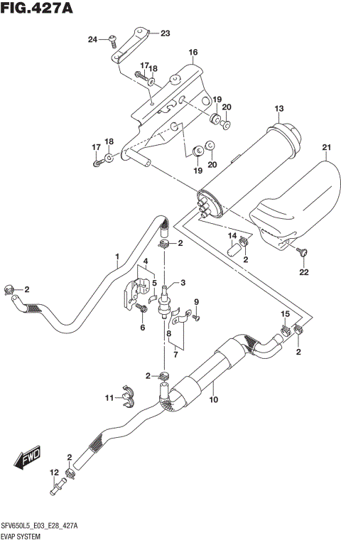 EVAP SYSTEM (SFV650L5 E33)