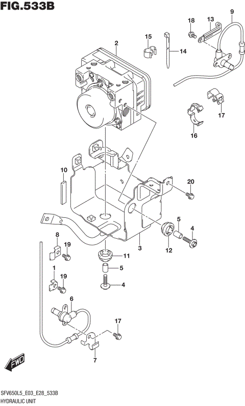 HYDRAULIC UNIT (SFV650AL5 E33)