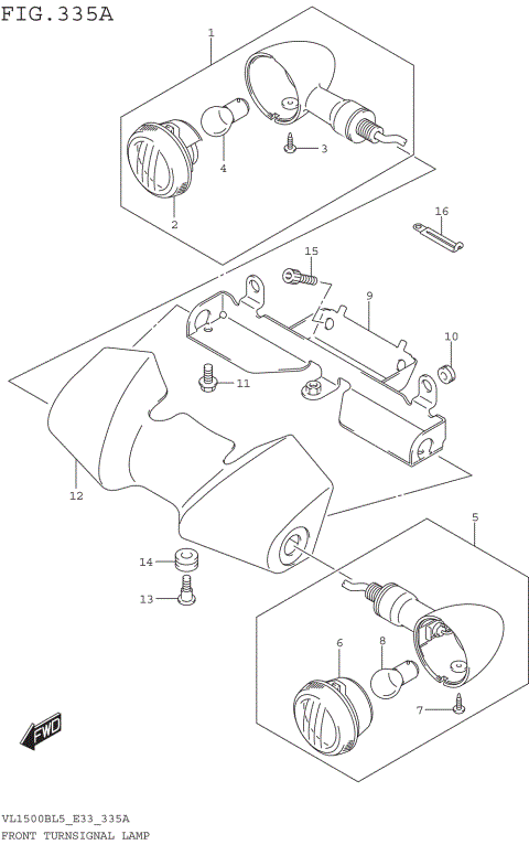 FRONT TURNSIGNAL LAMP