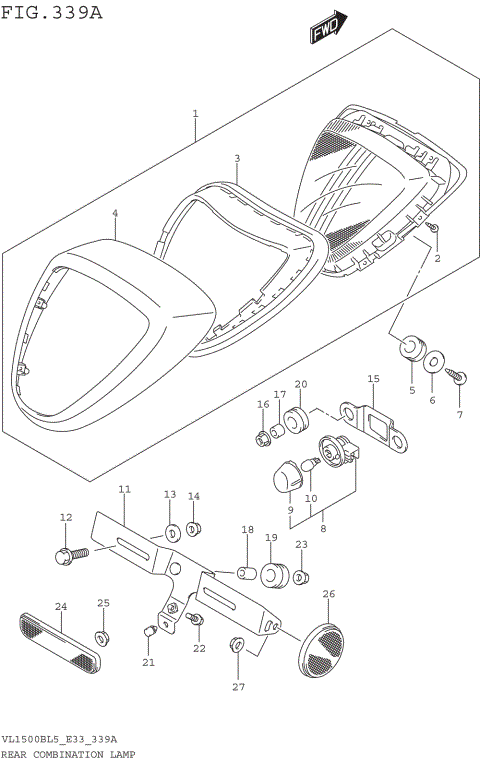REAR COMBINATION LAMP