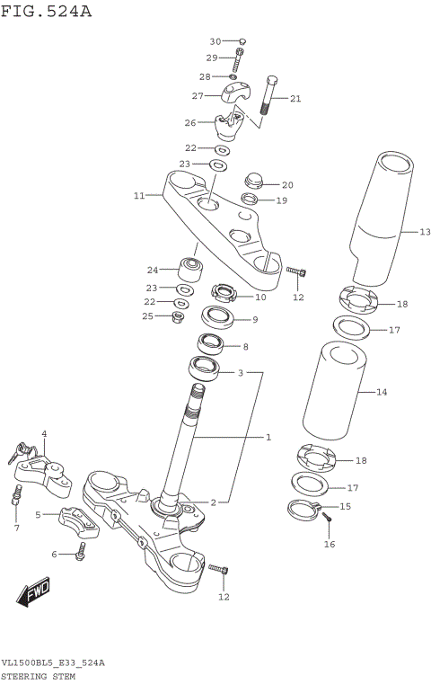 STEERING STEM
