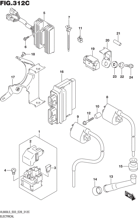 ELECTRICAL (VL800TL5 E03)