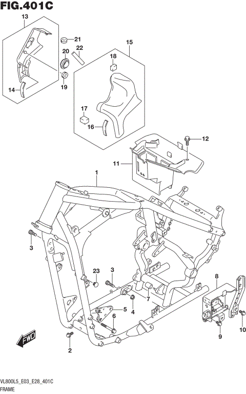 FRAME (VL800TL5 E03)