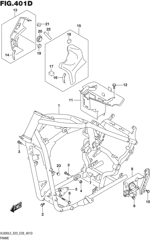 FRAME (VL800TL5 E28)
