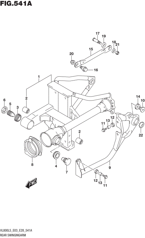 REAR SWINGINGARM