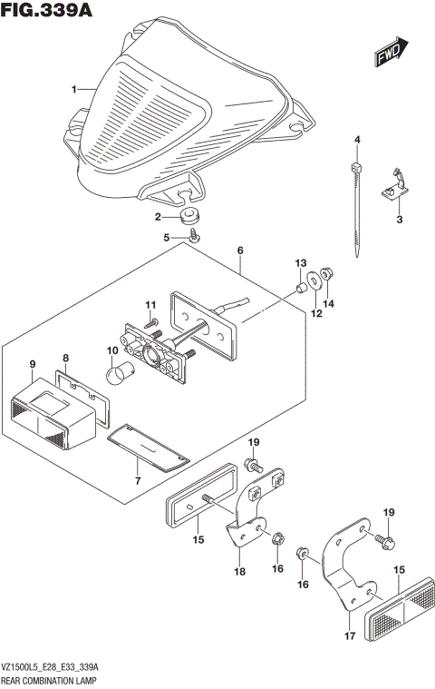 REAR COMBINATION LAMP