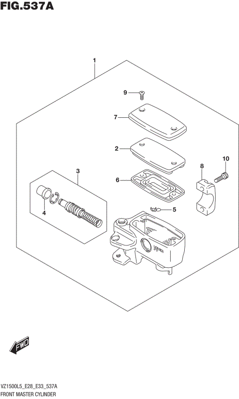 FRONT MASTER CYLINDER