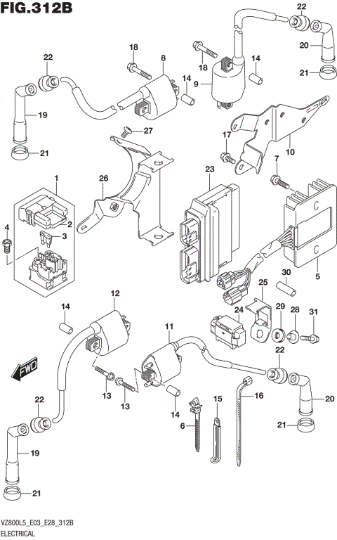 ELECTRICAL (VZ800L5 E28)