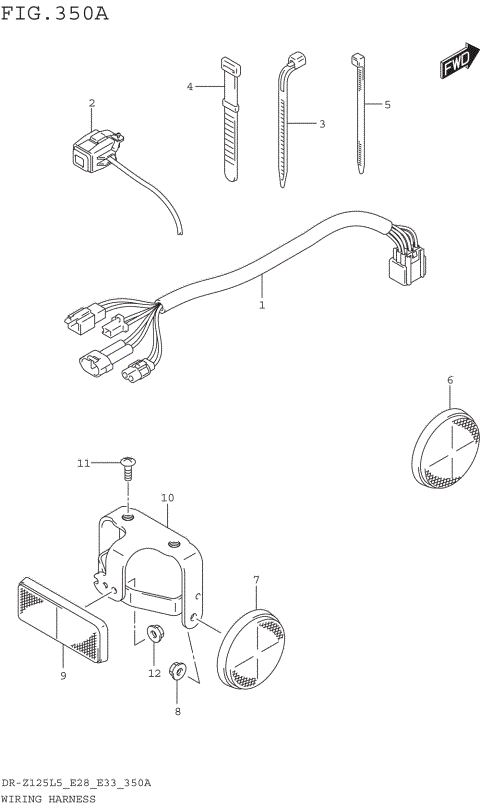 WIRING HARNESS (DR-Z125L5 E28)