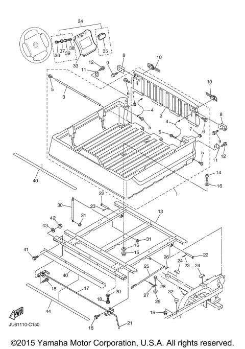 CARRIER FROM JU6-300101 AND UP