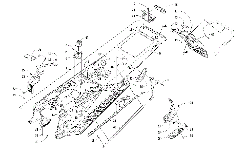 TUNNEL AND SNOWFLAP ASSEMBLY [105754]