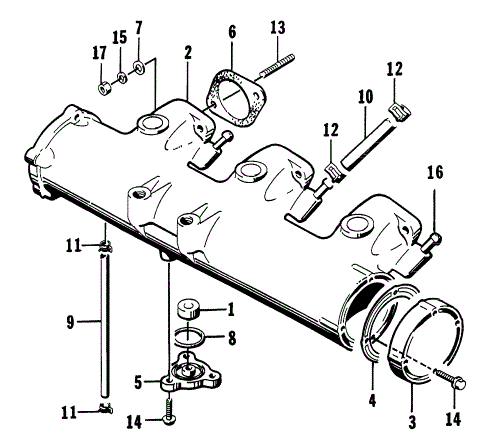 EXHAUST MANIFOLD ASSEMBLY