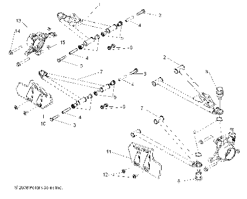 SUSPENSION, FRONT CONTROL ARMS - R09HH68/HY68 ALL OPTIONS (49RGRSUSPFRT097004X4)
