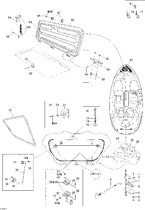 09- Engine Compartment And Central Cover