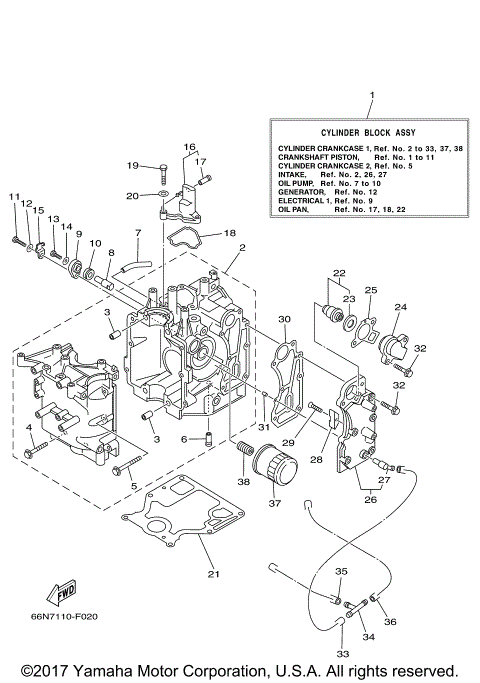 CYLINDER CRANKCASE 1