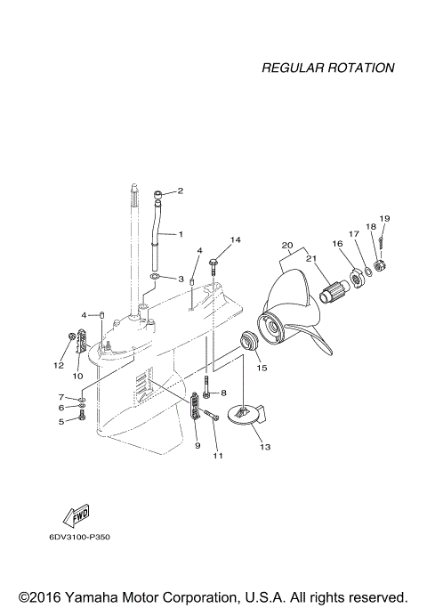 LOWER CASING DRIVE 2