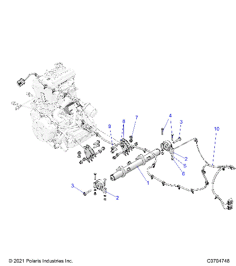 ENGINE, MOUNTING & LONG BLOCK - Z25NMF99A4/A5/B4/B5 (C0704748)