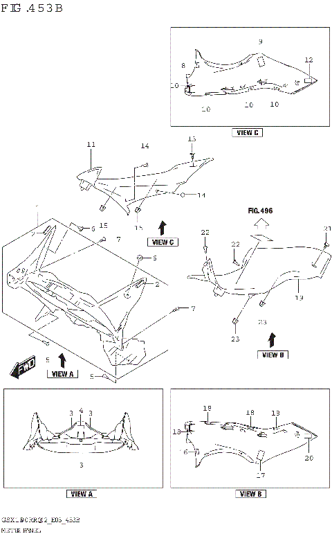METER PANEL (GSX1300RRQZ)